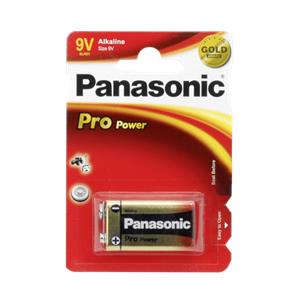 1 Panasonic Pro Power 6 LR 61 9V block