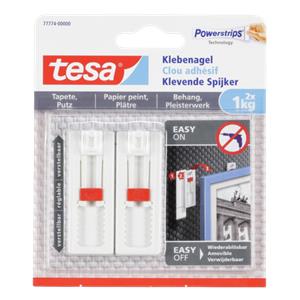 1x2 Tesa Adjustable Adhesive Nail Wallpaper&Plaster 1kg 77774