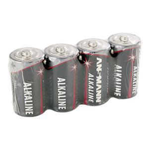 1x4 Ansmann Alkaline Baby C LR 14 red-line