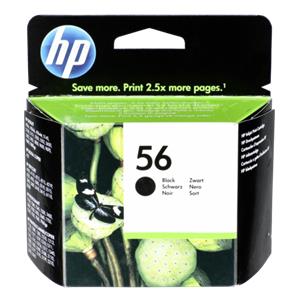 HP C 6656 AE ink cartridge black No. 56
