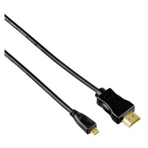 Hama HDMI/HDMI-micro cable 0,5 m High Speed ethernet 74239