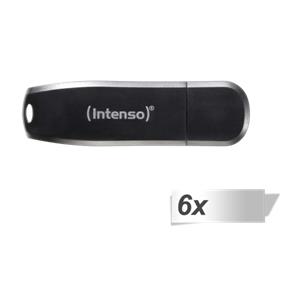 6x1 Intenso Speed Line 16GB USB Stick 3.0
