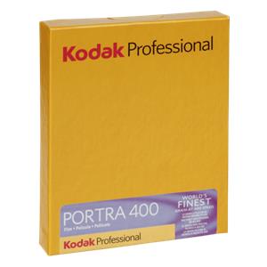 1 Kodak Portra 400 4x5 10 Sheets