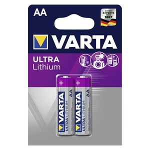 10x2 Varta Ultra Lithium Mignon AA LR 6