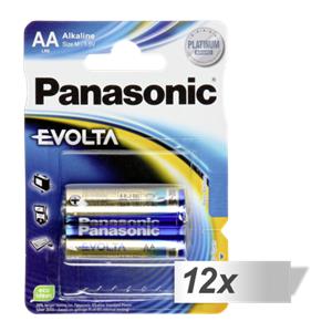 12x2 Panasonic Evolta LR 6 Mignon LR6EGE/2BP - baterije