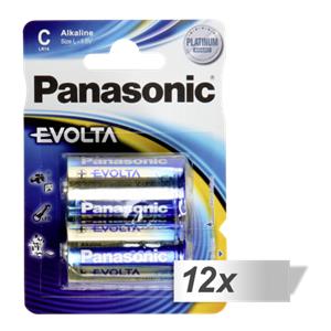 12x2 Panasonic Evolta Baby C LR 14 LR14EGE/2BP