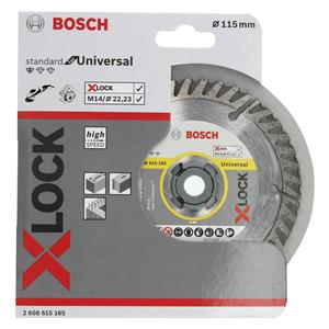 Bosch X-LOCK DIA-TS 115x22 23 Sf. Univ.