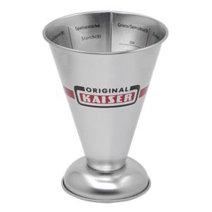 KAISER Patisserie measuring cup funnel-shaped, integrated scale