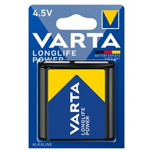 1 Varta Longlife Power 3 LR 12 4,5V-Block