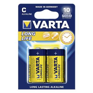 1x2 Varta Longlife Baby C LR 14