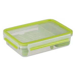 Emsa Clip&Go Brunchbox 518099 1,2l Transparent/Green