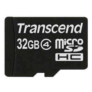 Transcend microSDHC 32GB Class 4