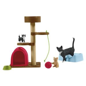 Schleich Farm World 42501 Playtime for cute cats