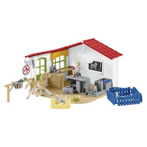 Schleich Farm World  42502 Veterinarian practice with pets