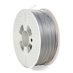 Verbatim 3D Printer Filament PLA 1,75 mm 1 kg silver/metal grey