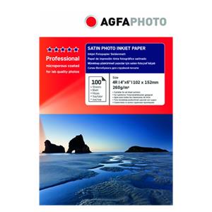 AgfaPhoto Professional Photo Paper 260 g Satin 10x15 100 Sh.