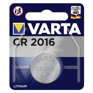 10x1 Varta electronic CR 2016 PU inner box