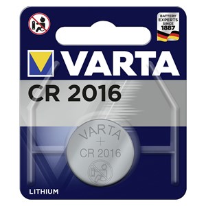 100x1 Varta electronic CR 2016 PU master box