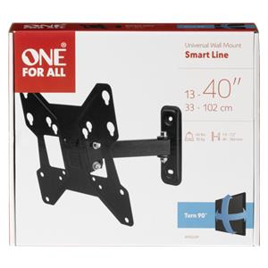 One for All TV Wall mount 40 Smart Turn 90