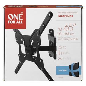 One for All TV Wall mount 65 Smart Turn 180