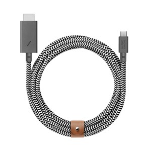 Native Union Belt Cable USB-C to HDMI 3m Zebra