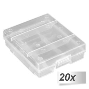 20x1 Ansmann battery box for 4 Mignon-/Micro-Cells 4000740