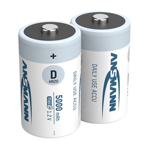 6x2 Ansmann maxE NiMH bat. Mono D 5000 mAh   5030922