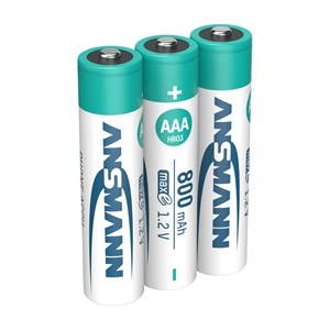 12x3 Ansmann maxE NiMH bat. Micro AAA 800 mAh DECT PHONE