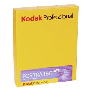 1 Kodak Portra 160      4x5 10 Sheets