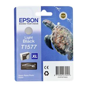 Epson ink cartridge light black T 157 T 1577