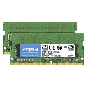 Crucial 64GB Kit DDR4 3200 MT/s 32GBx2 SODIMM 260pin CL22