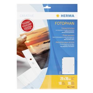 Herma fotophan 20x30 10 Sheets white 7589