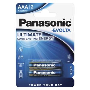 1x2 Panasonic Evolta LR 03 Micro AAA                  LR03EGE/2BP