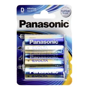 1x2 Panasonic Evolta Mono D LR 20 LR20EGE/2BP