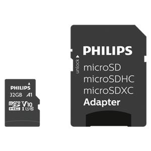 Philips MicroSDHC Card 32GB Class 10 UHS-I U1 incl. Adapter