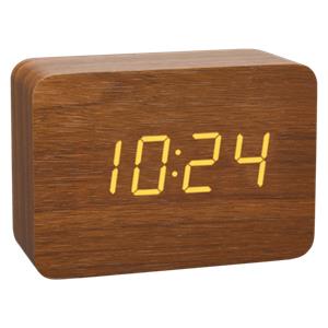 TFA 60.2549.08 Radio alarm clock brown