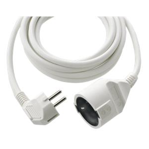 REV Safety extension lead 5,0 m white