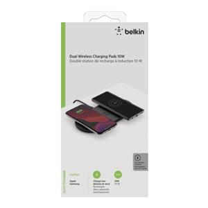 Belkin BOOST Charge wirel. Dual 2x10W Pad-PwrSup. bla.WIZ002vfBK
