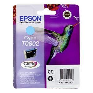 Epson ink cartridge cyan T 080                     T 0802