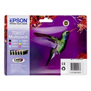 Epson CLARIA Multipack T 080                     T 0807