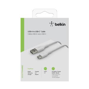 Belkin USB-C/USB-A Cable 2m PVC, white CAB001bt2MWH