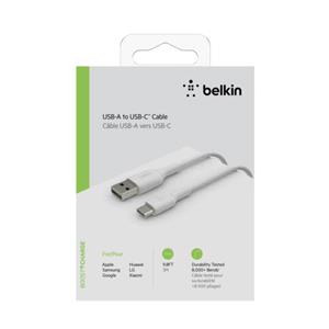 Belkin USB-C/USB-A Cable 3m PVC, white CAB001bt3MWH