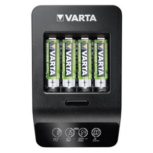 Varta LCD Smart Charger+ incl. 4 Batteries 2100 mAh AA