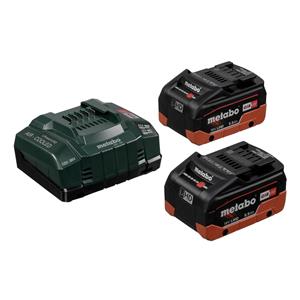 Metabo Basis-Set 2x 18V 5,5 Ah LiHD