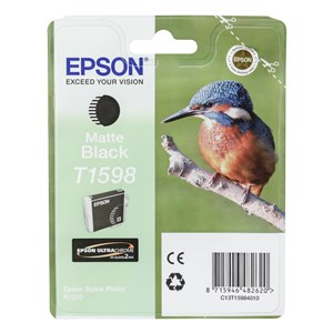 Epson ink cartridge matte black T 159    T 1598