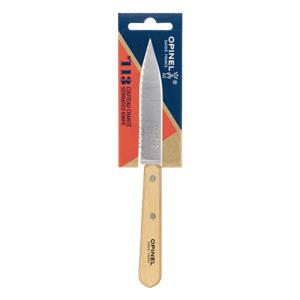 Opinel serrated knife No. 113 Natural
