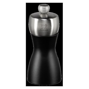Peugeot FIDJI pepper mill beech wood matt black 12 cm
