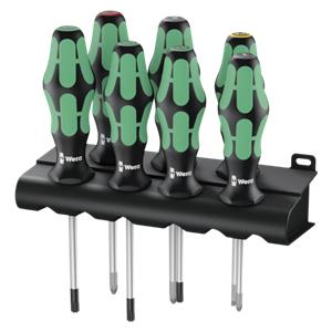 WERA 367/6 TORX BO Kraftform screwdriver set + Rack