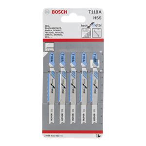 Bosch 5 jigsaw blades T 118 A