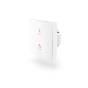 Hama WiFi Touch wall switch flush mounted white